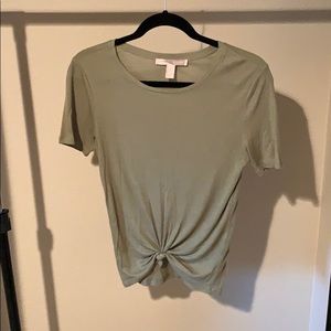 Olive green T